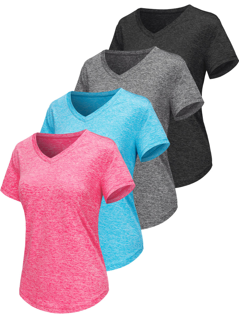 Load image into Gallery viewer, Women's Quick-Dry V-Neck Sports Shirts
