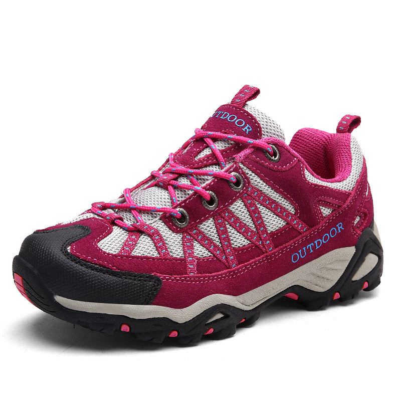 Load image into Gallery viewer, Genuine Leather Outdoor Hiking Shoes
