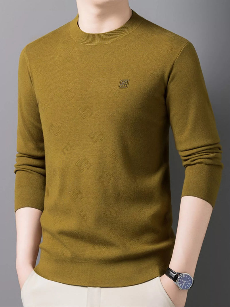 Load image into Gallery viewer, Men's Plus Size Round Neck Slim Fit Knit Top
