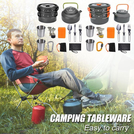 Portable camping cookerare & stove