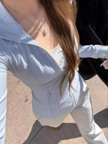 Load image into Gallery viewer, Slim-Fit Womens Yoga Sun Protection Jacket
