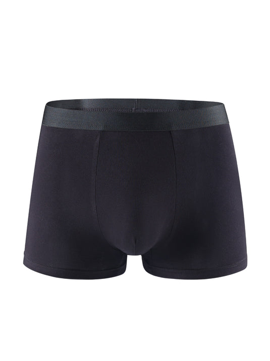 Solid color simple bamboo fiber men's underwear