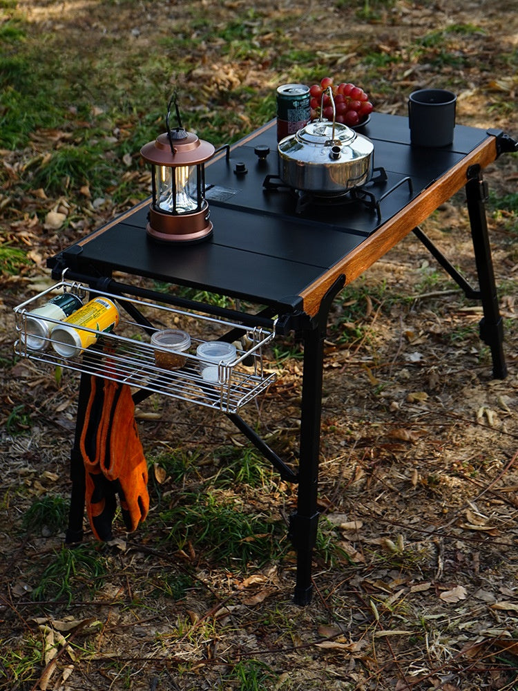 Load image into Gallery viewer, Portable Adjustable Height Camping Aluminum Table
