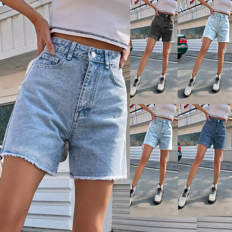 Load image into Gallery viewer, Women's Denim Shorts
