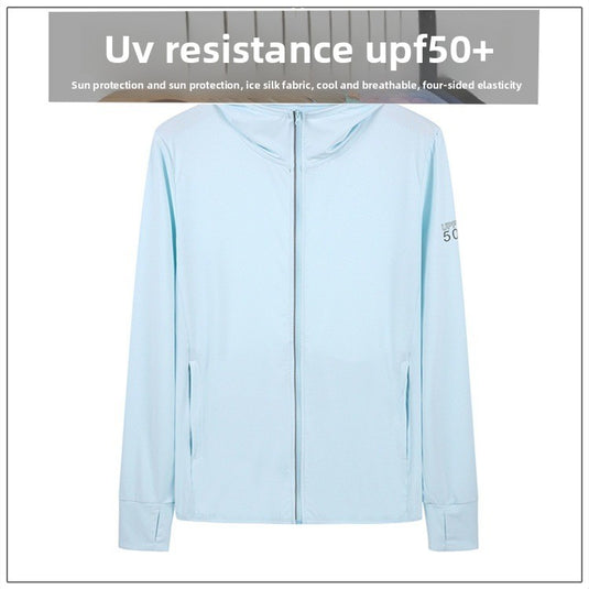Ice silk sun-protective clothing