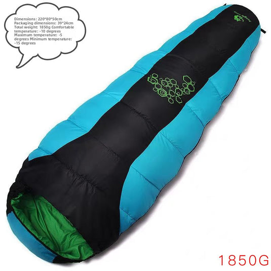 Outdoor Mummy Sleeping Bag with Compression Sack