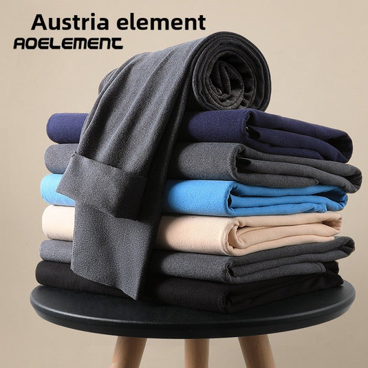 Mens Fleece Lined Thermal Underwear Set