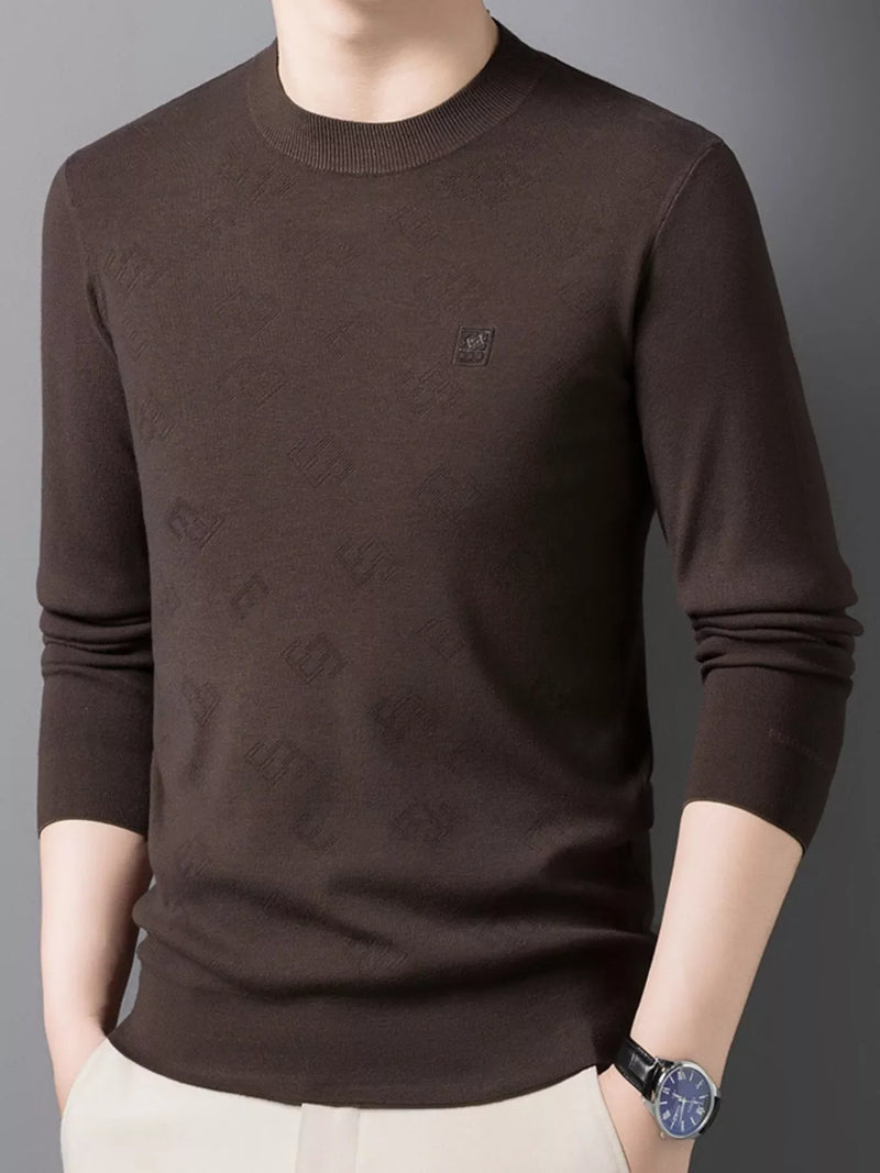 Load image into Gallery viewer, Men's Plus Size Round Neck Slim Fit Knit Top
