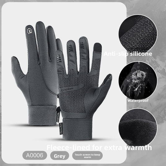 Thick and warm fleece gloves for Outdoor Activities