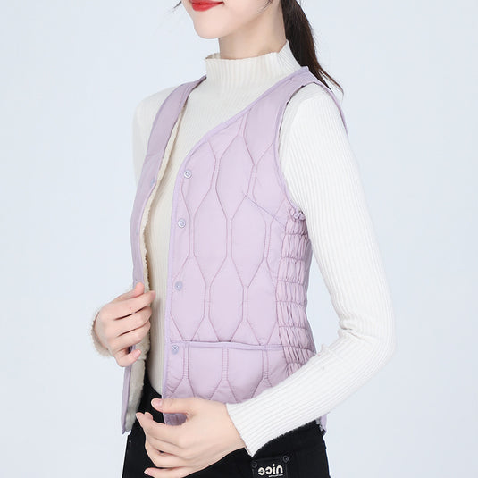 Womens Fleece Vest