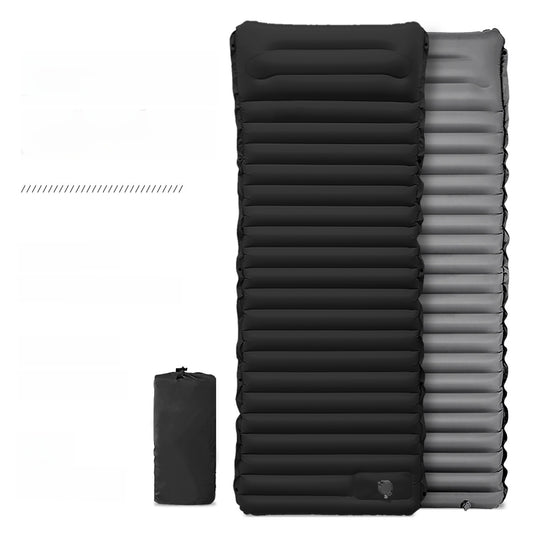 Thickened Foot Pump Inflatable Camping Mat