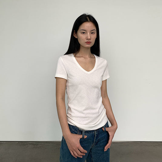 V-Neck Short-Sleeve T-Shirt