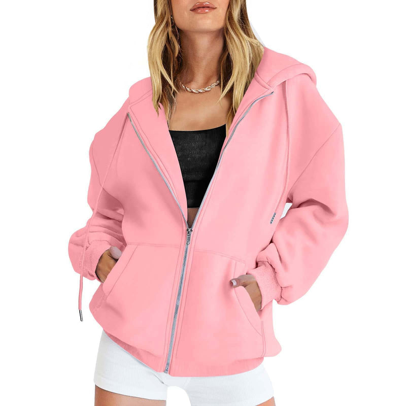 Load image into Gallery viewer, Casual Drawstring Hoodie with Pockets
