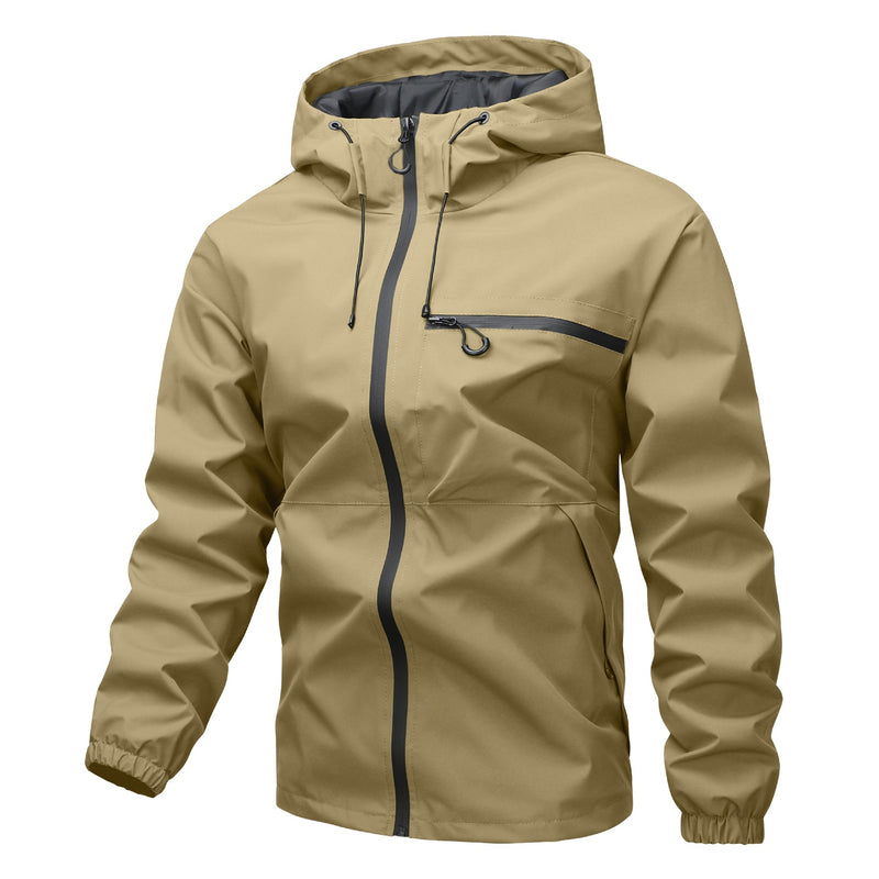 Load image into Gallery viewer, Water-Resistant Hooded Jacket
