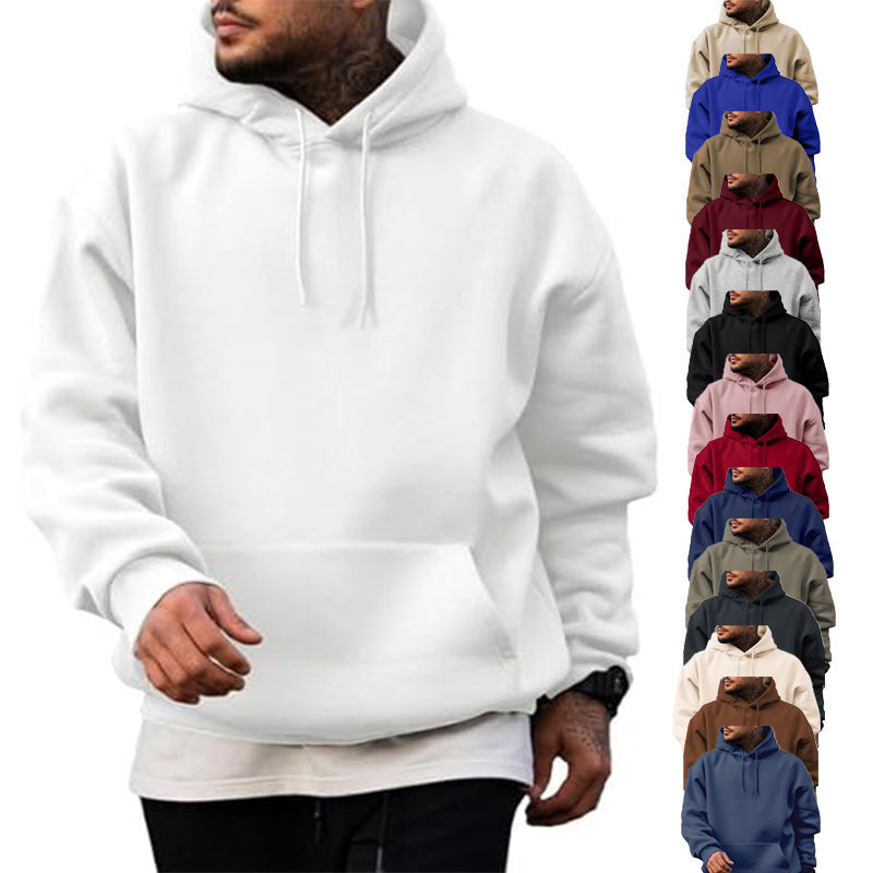 Load image into Gallery viewer, Men's Cotton-Blend Pullover Hoodie
