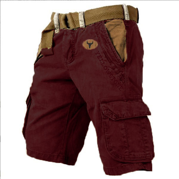Load image into Gallery viewer, Men's Summer Cargo Shorts Loose Fit
