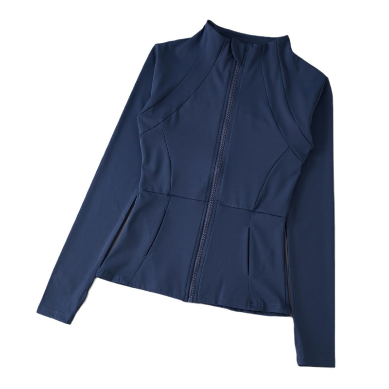Load image into Gallery viewer, Women's Fitness Zipper Jacket Long Sleeve Sun Protection
