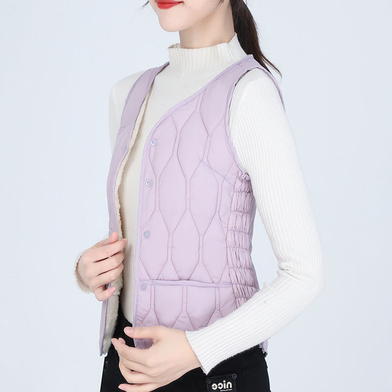 Load image into Gallery viewer, Womens Fleece Vest
