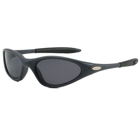 Retro oval outdoor cycling sunglasses
