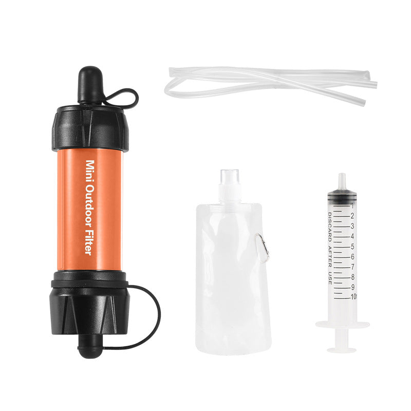 Load image into Gallery viewer, Portable Outdoor Water Filter Purifier Straw

