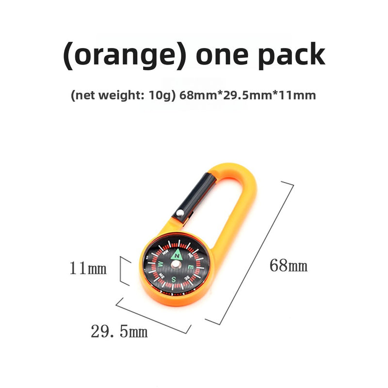 Load image into Gallery viewer, Outdoor Carabiner Compass
