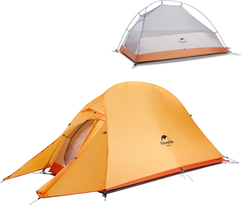 Load image into Gallery viewer, Cloud-Up 1 Person Lightweight tent.  Waterproof, Ultralight, Double Layer for Camping Hiking Backpacking
