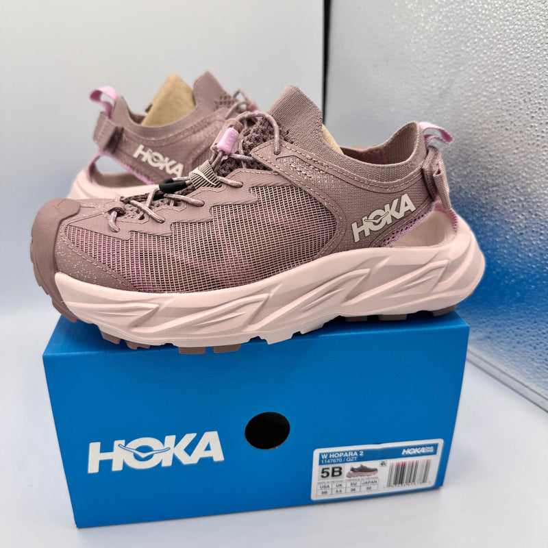 Load image into Gallery viewer, Hoka Hopara 2 Women’s Hiking Shoes in Quartzite / Cosmic Pearl
