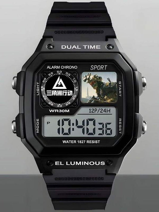 Digital Sports Watch with Alarm Calendar