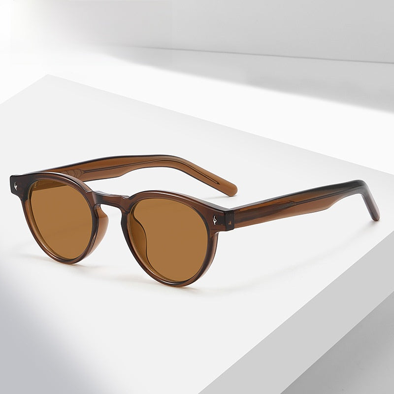 Load image into Gallery viewer, Retro Round Polarized Sunglasses
