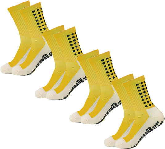 Grip Non Slip Sports and outdoor socks, 4 Pair