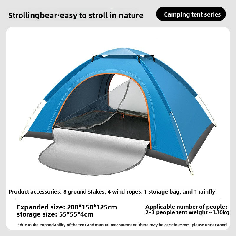 Load image into Gallery viewer, Automatic Pop Up Camping Tent with Sun Protection
