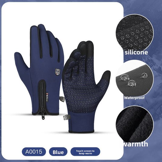 Thick and warm fleece gloves for Outdoor Activities
