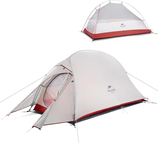 Cloud-Up 1 Person Lightweight tent.  Waterproof, Ultralight, Double Layer for Camping Hiking Backpacking