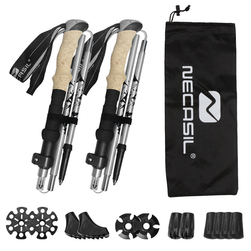 Load image into Gallery viewer, Ultra-light Telescopic Folding Trekking Poles
