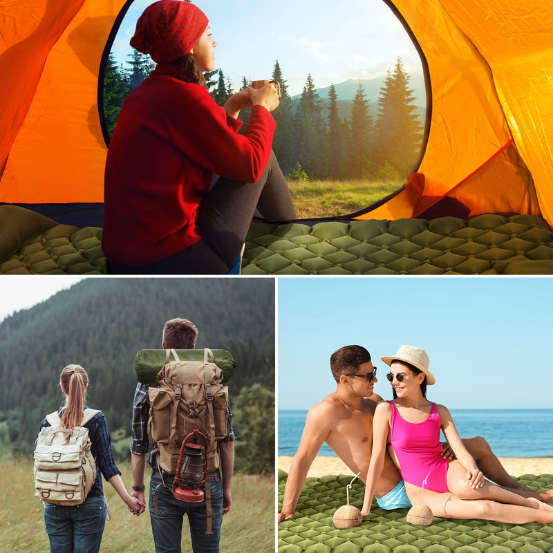 Load image into Gallery viewer, Double Sleeping Pad for Camping:
