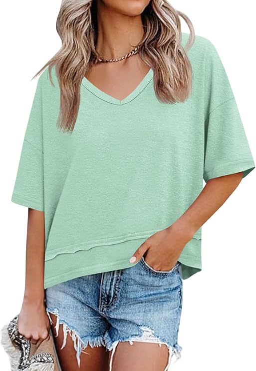 Load image into Gallery viewer, Women's V-Neck Sleeveless T-Shirt
