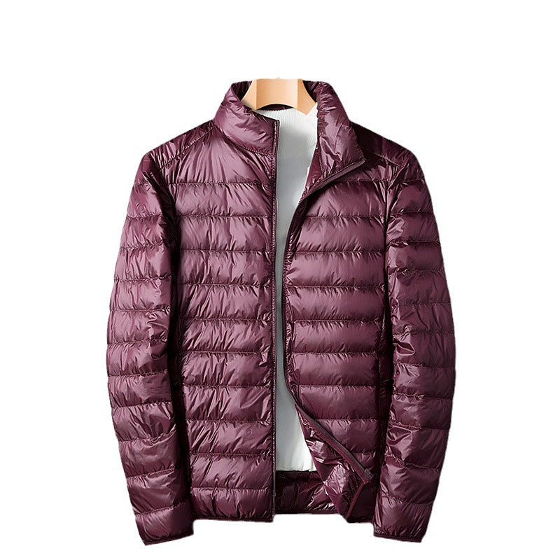 Load image into Gallery viewer, Lightweight White Duck Down Jacket
