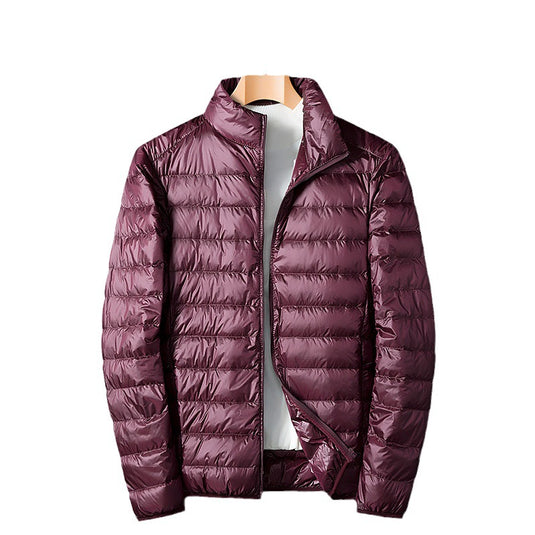 Lightweight White Duck Down Jacket
