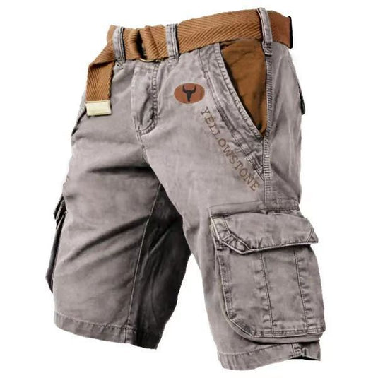 Men's Summer Cargo Shorts Loose Fit
