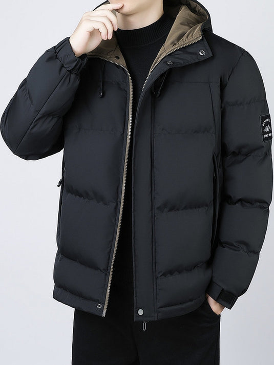 Mens Windproof Thermal Winter Jacket