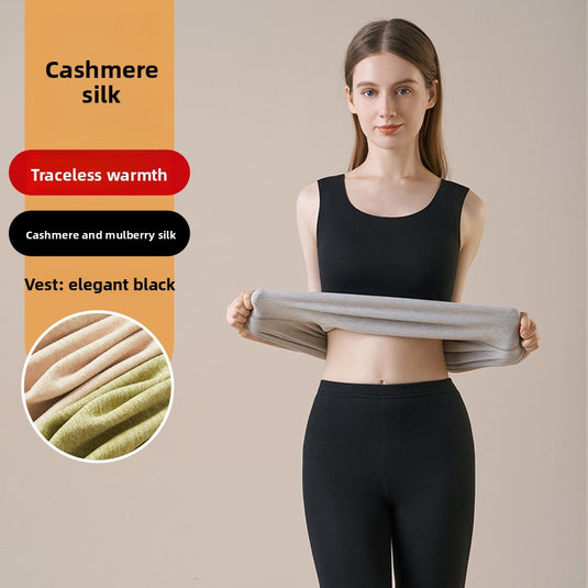Women's Fleece Lined Thermal Tank Top