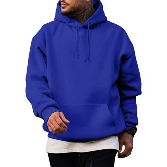 Load image into Gallery viewer, Men's Cotton-Blend Pullover Hoodie
