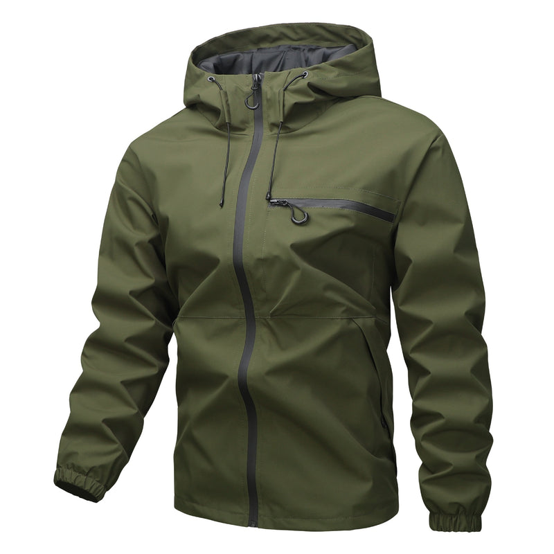 Load image into Gallery viewer, Water-Resistant Hooded Jacket
