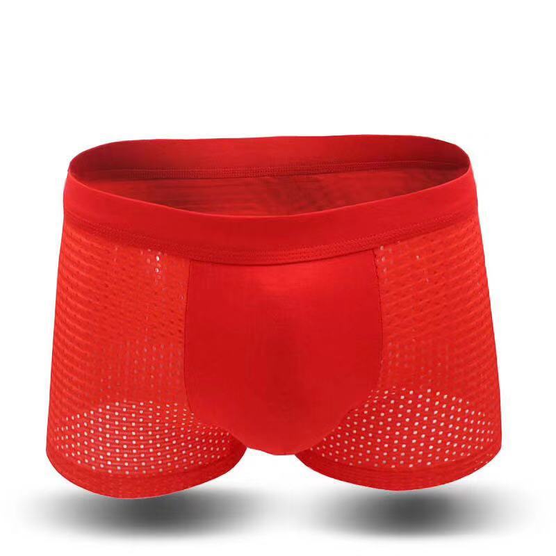 Load image into Gallery viewer, Men's Breathable Striped Boxer Underwear
