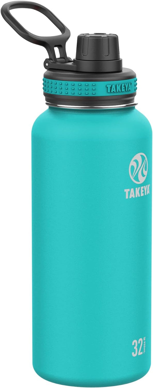 Originals 32 Oz Vacuum Insulated Stainless Steel Water Bottle with Straw Lid