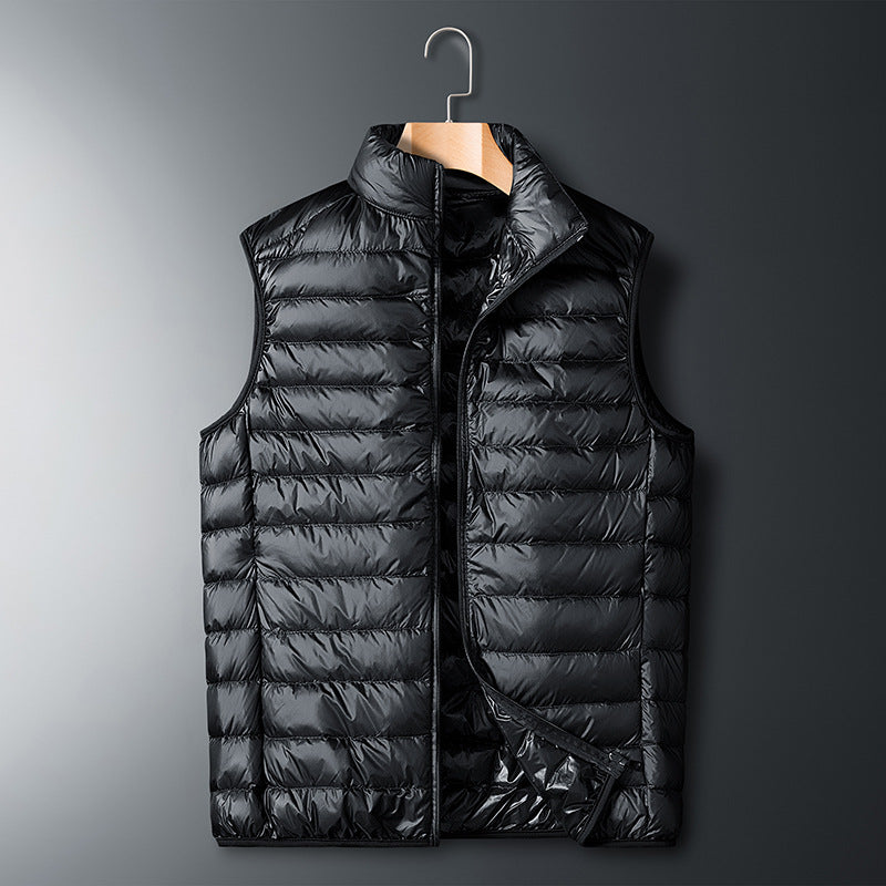 Load image into Gallery viewer, Lightweight White Duck Down Jacket
