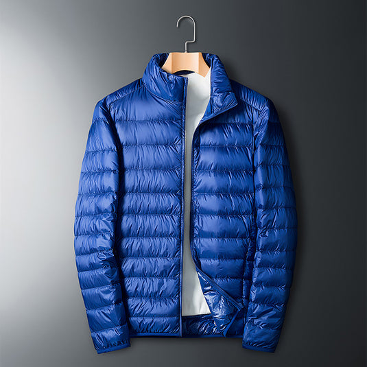 Lightweight White Duck Down Jacket