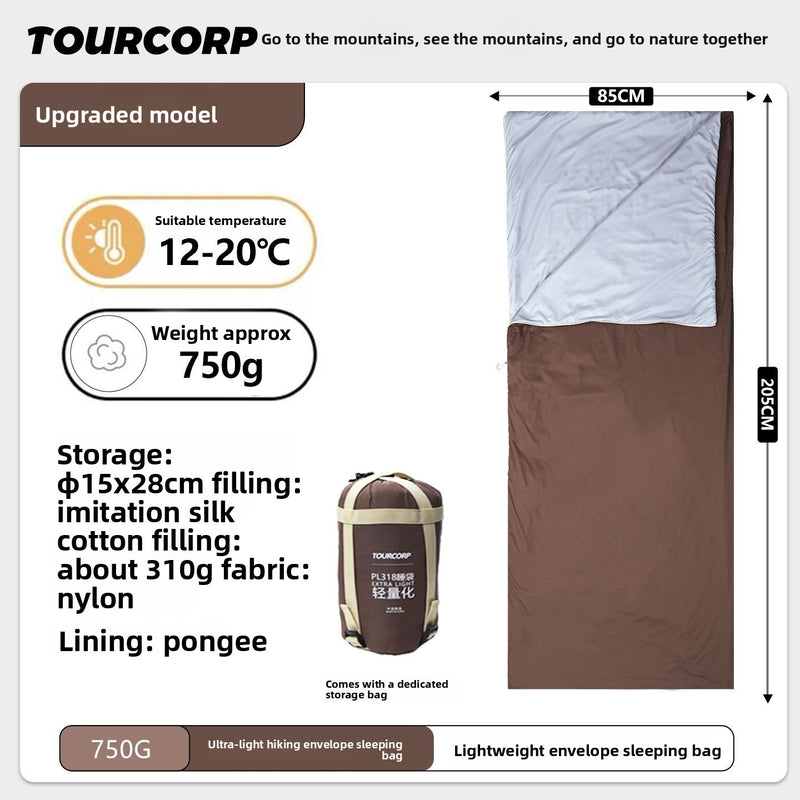 Load image into Gallery viewer, Ultra-Light Summer Sleeping Bag for Outdoor Camping
