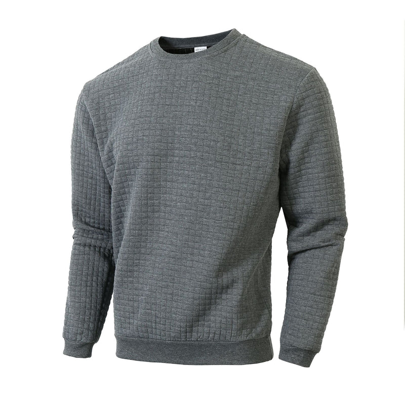 Load image into Gallery viewer, Men's Checkered Long Sleeve Sweatshirt
