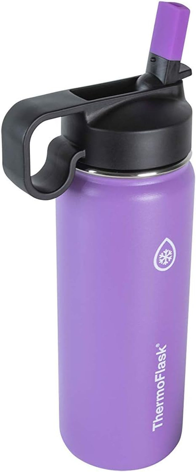 Load image into Gallery viewer, 40 Oz Double Wall Vacuum Insulated Stainless Steel Water Bottle with Spout and Straw Lids, Plum
